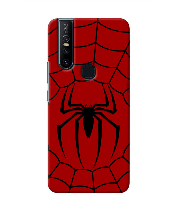 Spiderman Web Vivo V15 Real 4D Back Cover