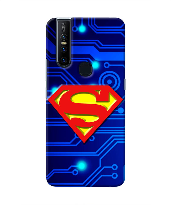 Superman Abstract Vivo V15 Real 4D Back Cover