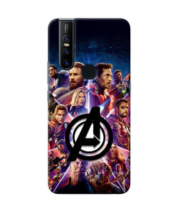 Avengers Superheroes Vivo V15 Real 4D Back Cover