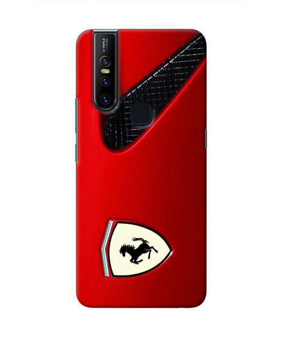 Ferrari Hood Vivo V15 Real 4D Back Cover