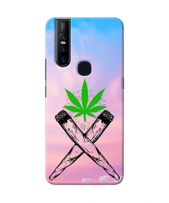 Weed Dreamy Vivo V15 Real 4D Back Cover