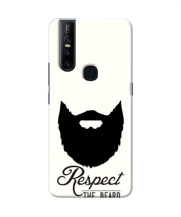 Respect the Beard Vivo V15 Real 4D Back Cover