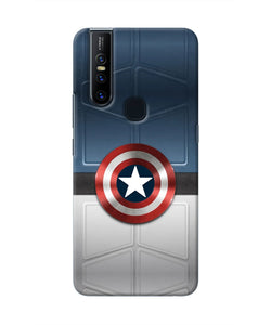 Captain America Suit Vivo V15 Real 4D Back Cover