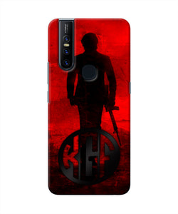 Rocky Bhai K G F Chapter 2 Logo Vivo V15 Real 4D Back Cover