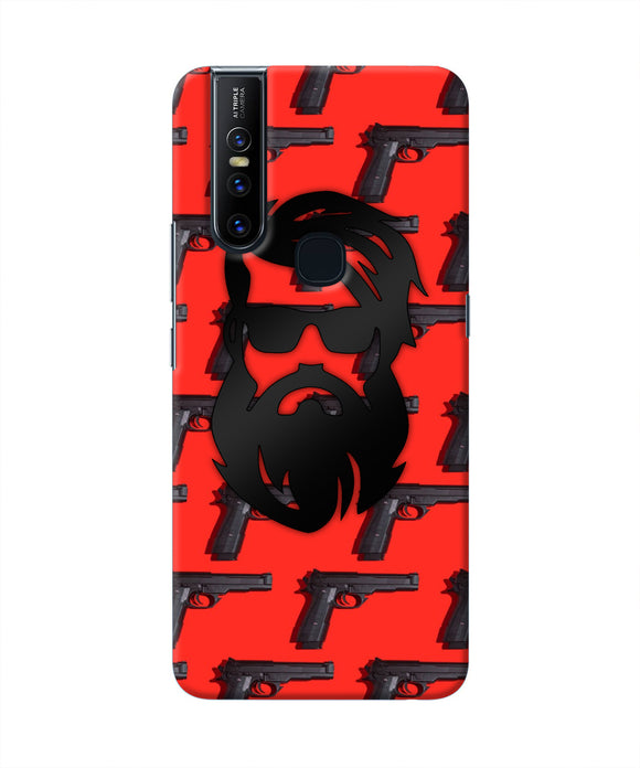 Rocky Bhai Beard Look Vivo V15 Real 4D Back Cover