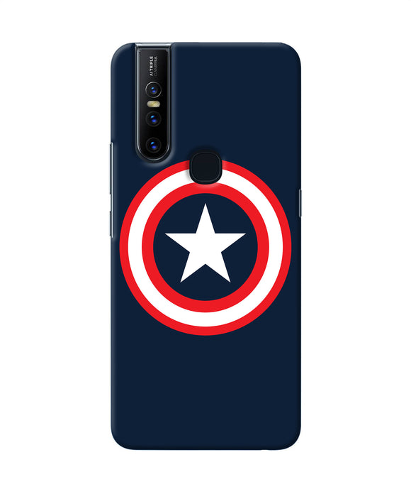 Captain America Logo Vivo V15 Back Cover