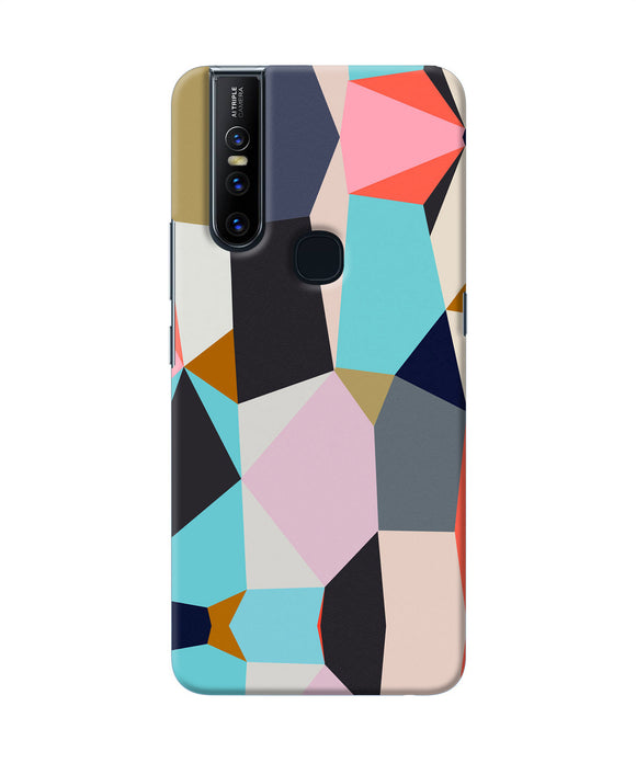 Abstract Colorful Shapes Vivo V15 Back Cover