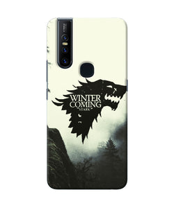 Winter Coming Stark Vivo V15 Back Cover