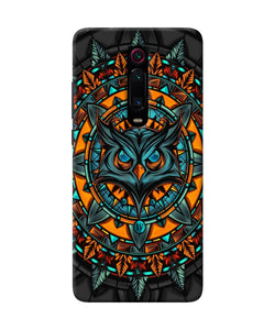Angry Owl Art Redmi K20 Back Cover