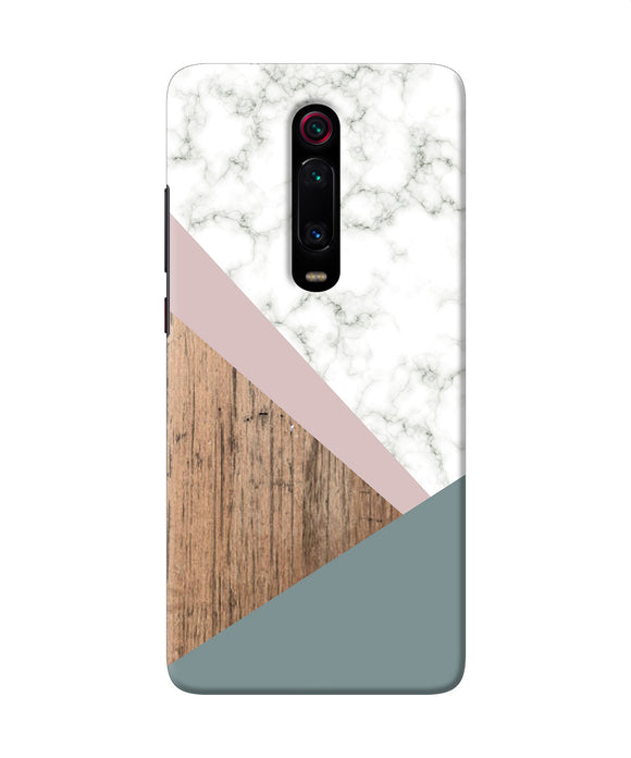 Marble Wood Abstract Redmi K20 Back Cover