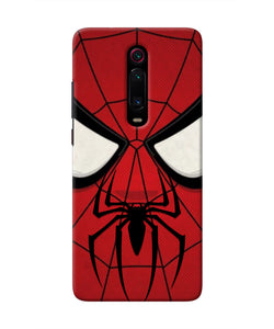 Spiderman Face Redmi K20 Real 4D Back Cover