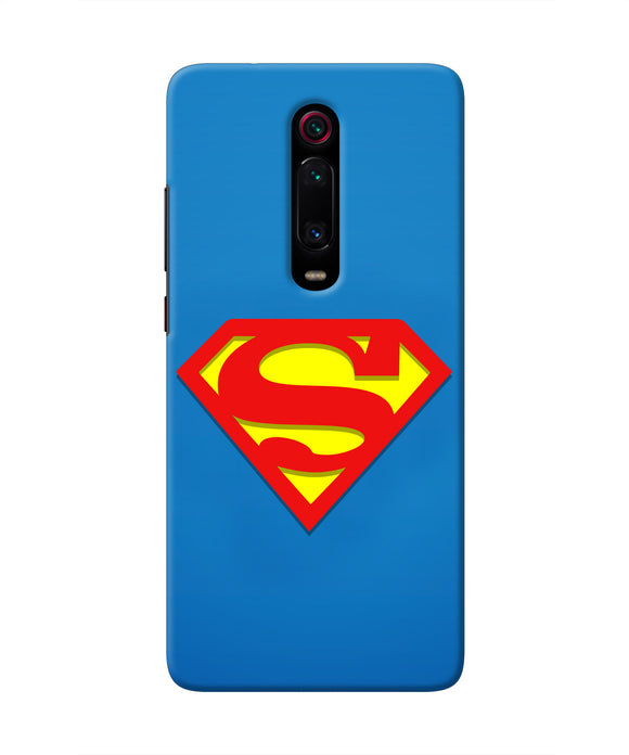 Superman Blue Redmi K20 Real 4D Back Cover