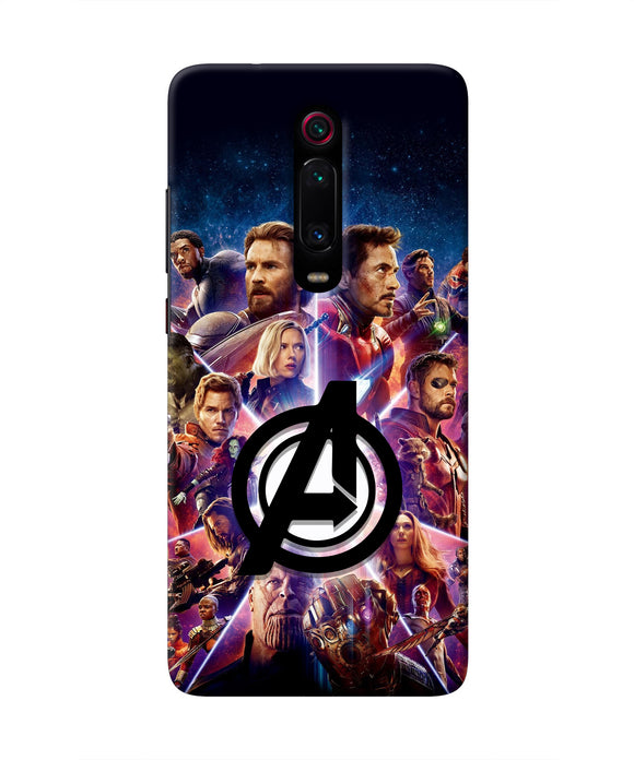 Avengers Superheroes Redmi K20 Real 4D Back Cover