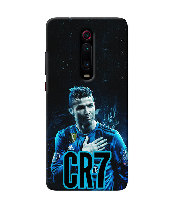 Christiano Ronaldo Blue Redmi K20 Real 4D Back Cover