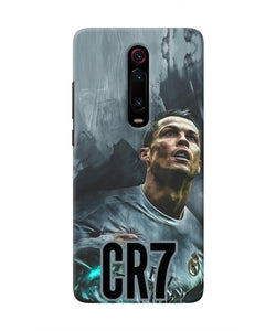 Christiano Ronaldo Grey Redmi K20 Real 4D Back Cover