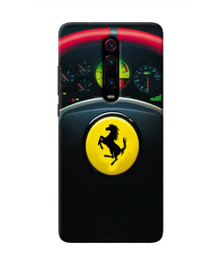 Ferrari Steeriing Wheel Redmi K20 Real 4D Back Cover