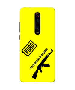 PUBG AKM Gun Redmi K20 Real 4D Back Cover