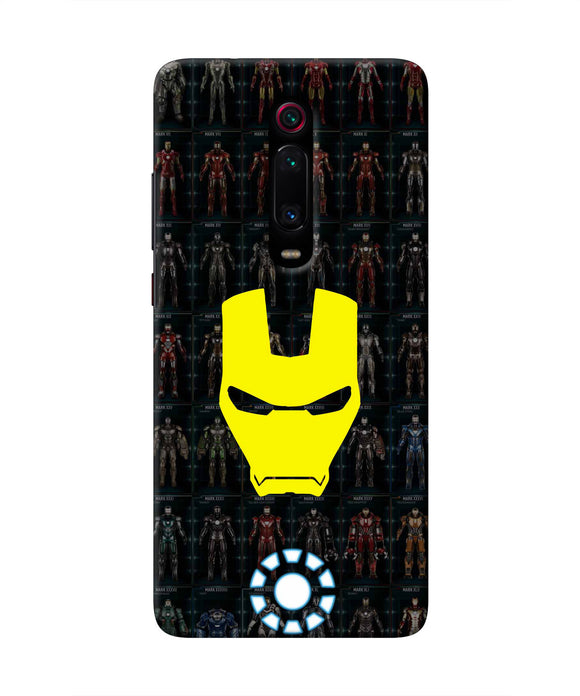 Iron Man Suit Redmi K20 Real 4D Back Cover