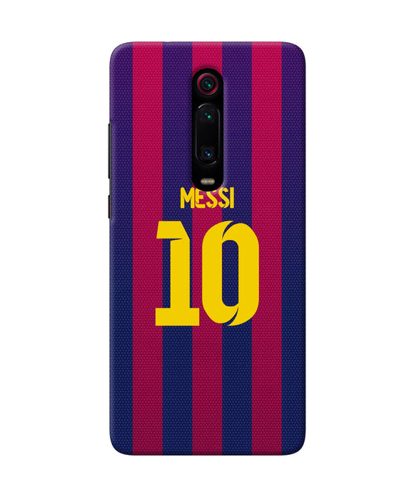 Messi 10 Tshirt Redmi K20 Back Cover