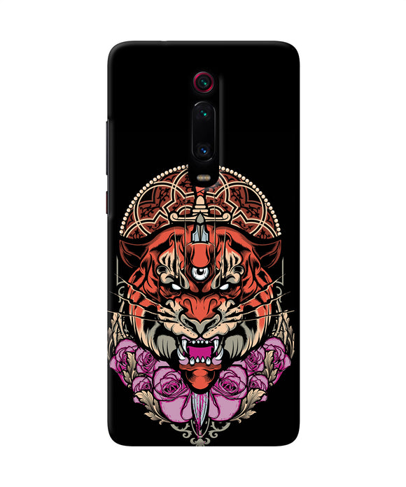 Abstract Tiger Redmi K20 Back Cover