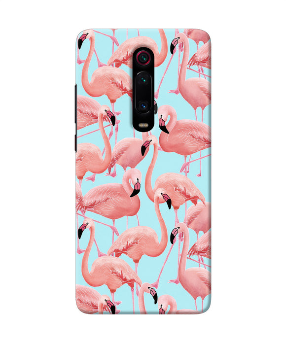 Abstract Sheer Bird Print Redmi K20 Back Cover