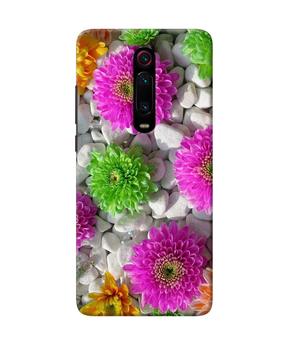 Natural Flower Stones Redmi K20 Back Cover