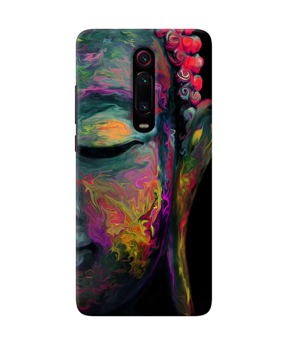 Buddha Face Painting Redmi K20 Back Cover