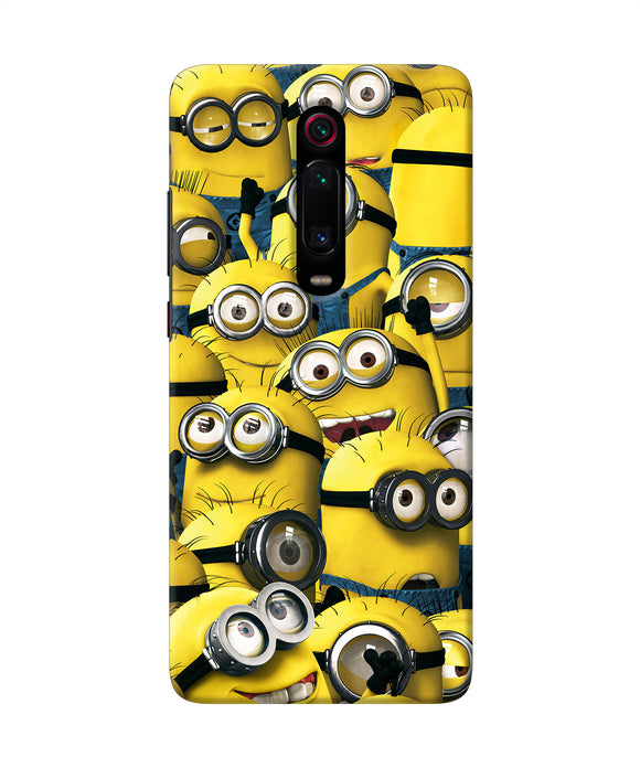 Minions Crowd Redmi K20 Back Cover