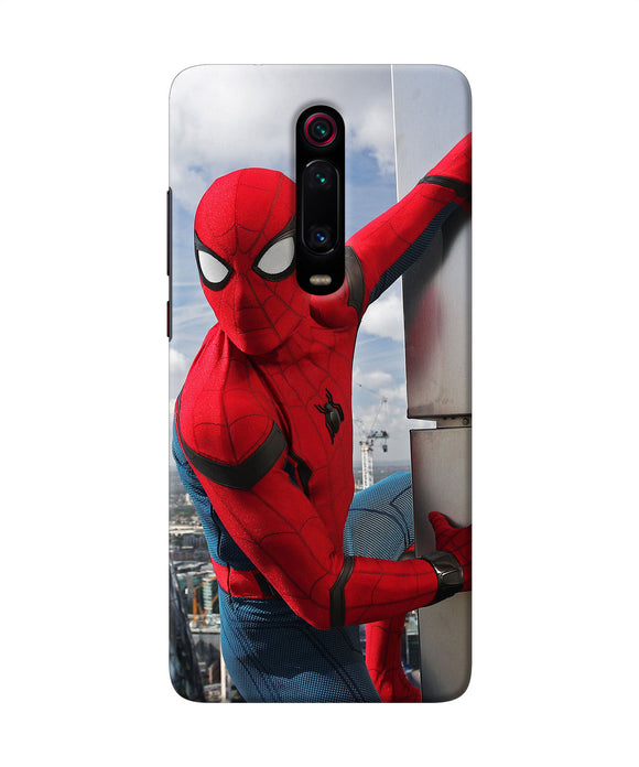 Spiderman On The Wall Redmi K20 Back Cover