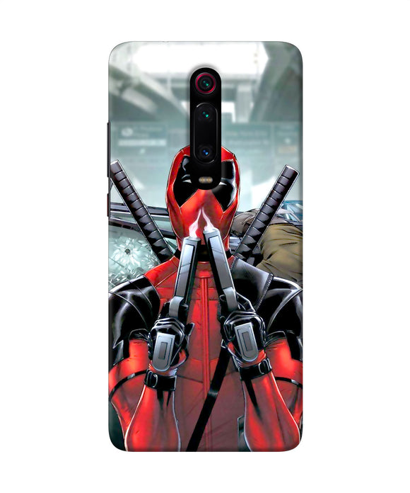 Deadpool With Gun Redmi K20 Back Cover
