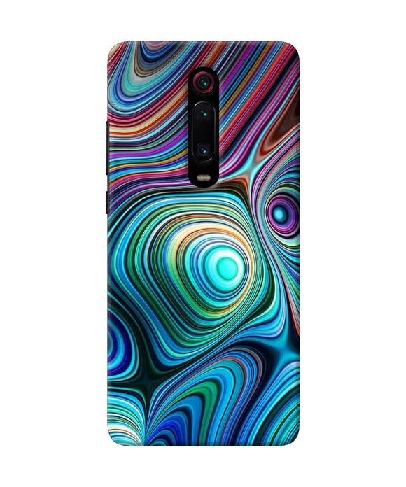 Abstract Coloful Waves Redmi K20 Back Cover