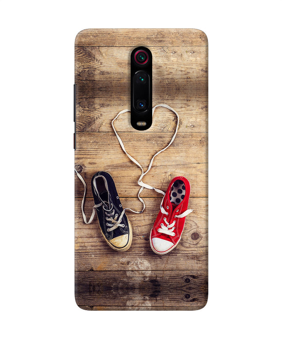Shoelace Heart Redmi K20 Back Cover