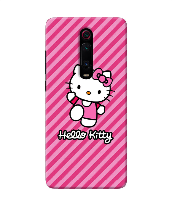 Hello Kitty Pink Redmi K20 Back Cover