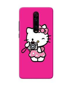 Hello Kitty Cam Pink Redmi K20 Back Cover