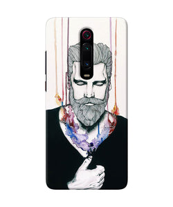 Beard Man Character Redmi K20 Back Cover