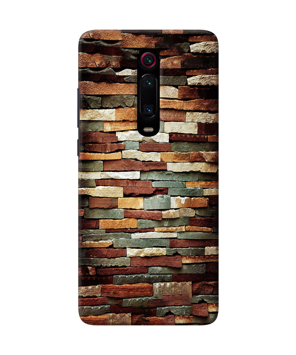 Bricks Pattern Redmi K20 Pro Back Cover