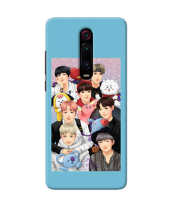 BTS with animals Redmi K20 Pro Back Cover