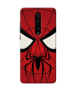 Spiderman Face Redmi K20 Pro Real 4D Back Cover
