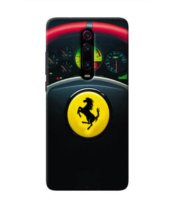 Ferrari Steeriing Wheel Redmi K20 Pro Real 4D Back Cover