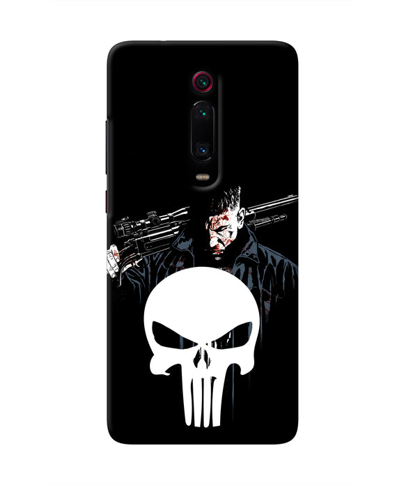 Punisher Character Redmi K20 Pro Real 4D Back Cover