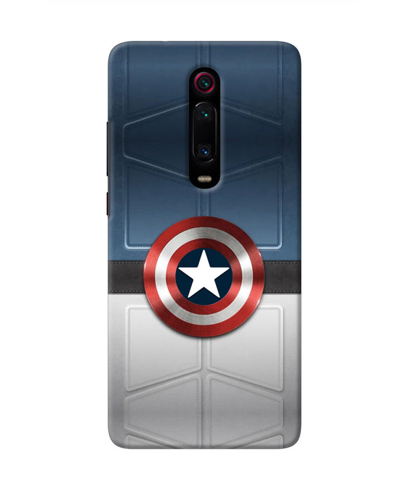 Captain America Suit Redmi K20 Pro Real 4D Back Cover