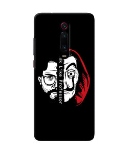 Money Heist Think Like Professor Redmi K20 Pro Back Cover