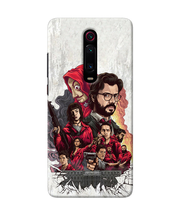 Money Heist Poster Redmi K20 Pro Back Cover