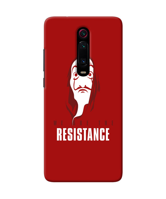 Money Heist Resistance Quote Redmi K20 Pro Back Cover