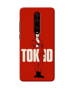 Money Heist Tokyo With Gun Redmi K20 Pro Back Cover