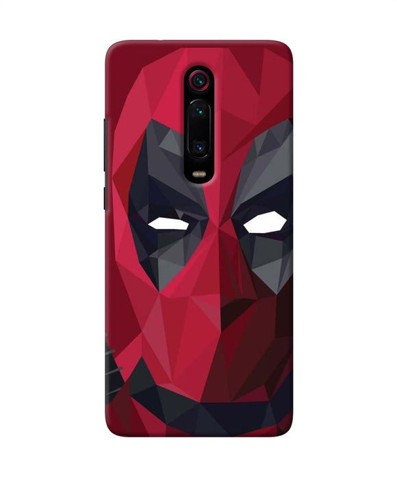 Abstract Deadpool Mask Redmi K20 Pro Back Cover