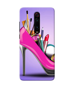 Makeup Heel Shoe Redmi K20 Pro Back Cover