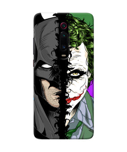 Batman Vs Joker Half Face Redmi K20 Pro Back Cover