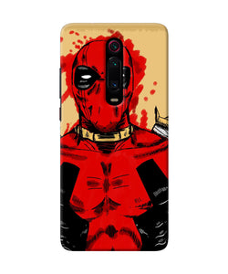 Blooded Deadpool Redmi K20 Pro Back Cover