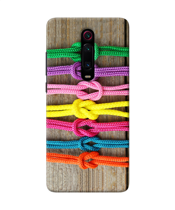 Colorful Shoelace Redmi K20 Pro Back Cover